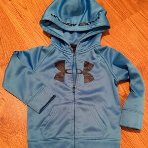 Under Armour Kids Blue Zip-Up Hoodie